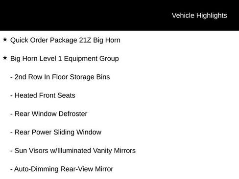 New 2025 RAM 1500 Big Horn image 8