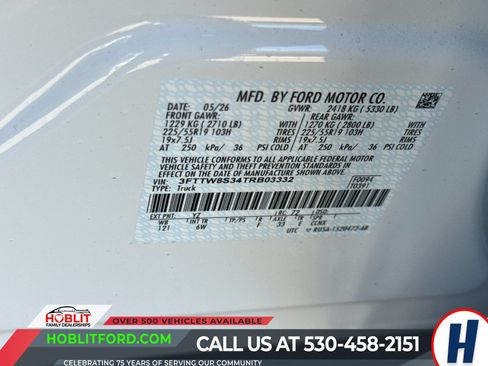 New 2026 Ford Maverick Lariat w/ Black Appearance Package AWD/4WD image 30