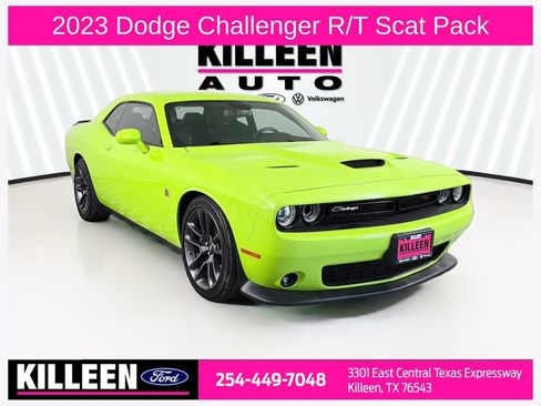 Used 2023 Dodge Challenger R/T Scat Pack w/ Plus Package RWD image 1