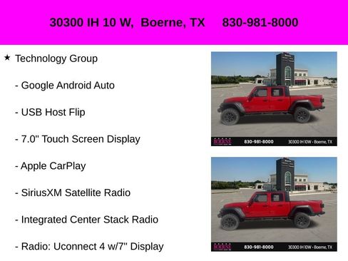 Used 2020 Jeep Gladiator Sport w/ Quick Order Package 24S AWD/4WD image 18