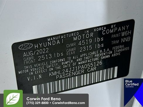 Used 2023 Hyundai Sonata Blue FWD image 35