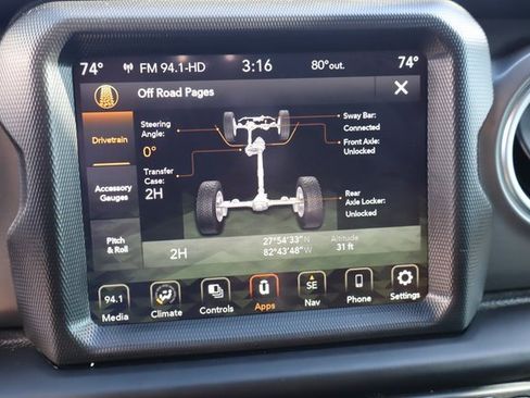 Used 2022 Jeep Wrangler Unlimited Rubicon 4xe w/ Steel Bumper Group image 35