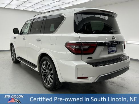 Used 2021 Nissan Armada Platinum w/ Captain's Chairs Package image 6