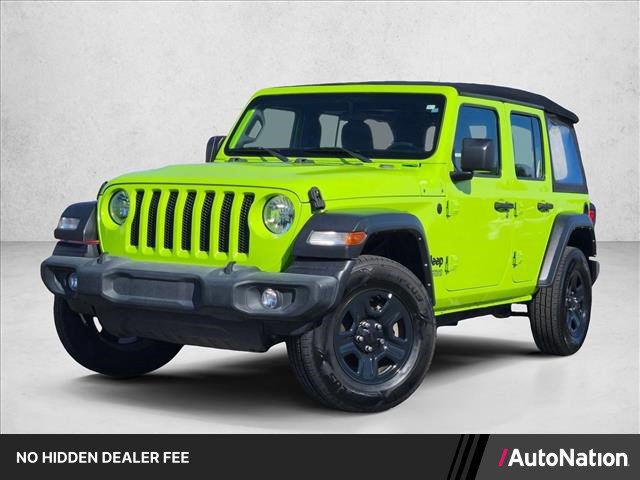 Used 2021 Jeep Wrangler Unlimited Sport AWD/4WD image 1