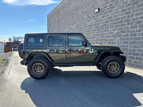 Used 2022 Jeep Wrangler Unlimited Rubicon w/ Steel Bumper Group AWD/4WD image 4