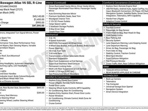 Used 2019 Volkswagen Atlas SEL R-Line image 4