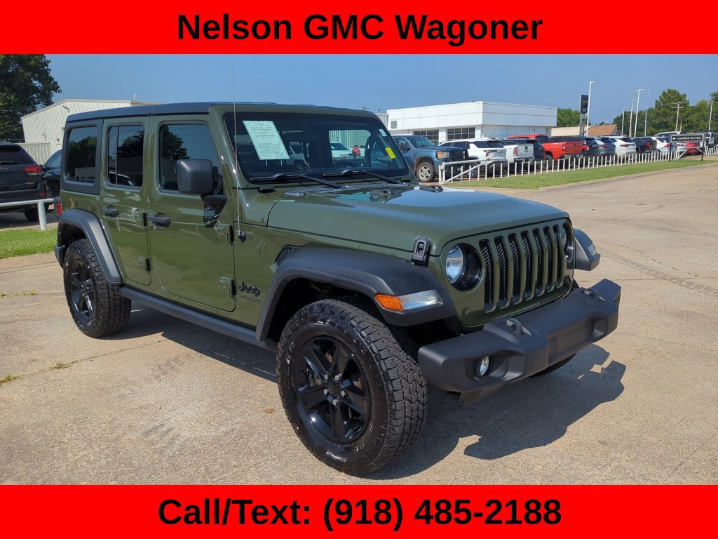 Used 2021 Jeep Wrangler Unlimited Sport AWD/4WD image 3