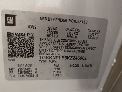 Used 2019 GMC Acadia Denali w/ Technology Package FWD image 33