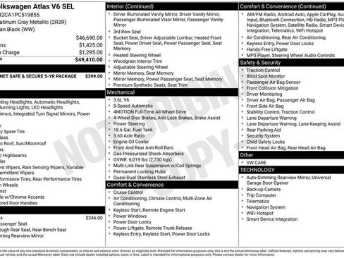 Certified 2023 Volkswagen Atlas SEL image 3