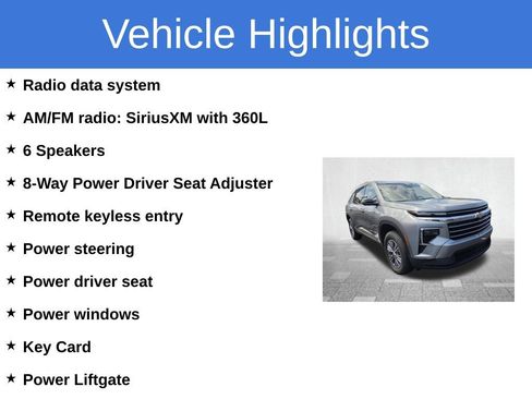 Used 2026 Chevrolet Traverse LT w/ Driver Confidence Package FWD image 4