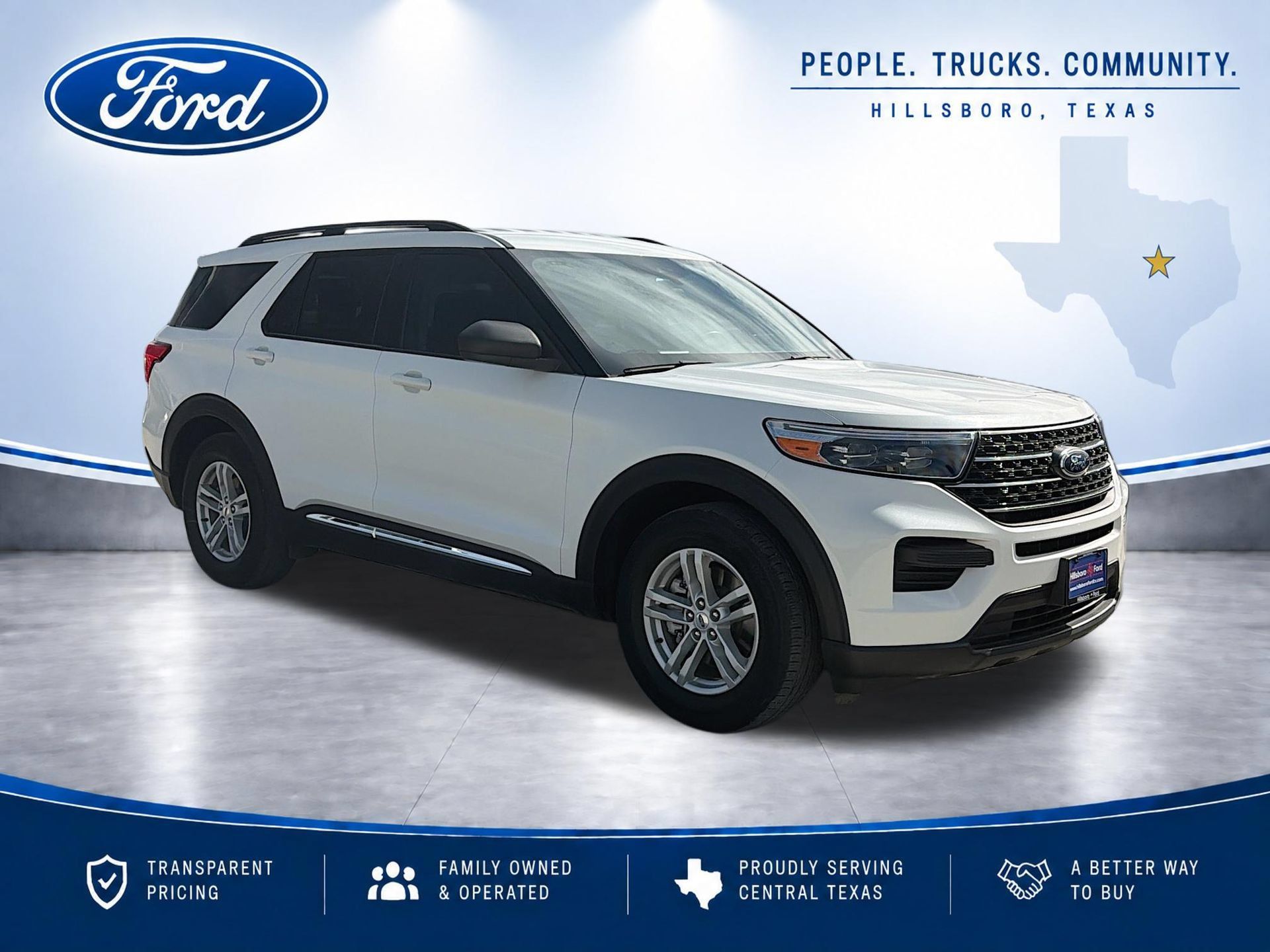 Used 2023 Ford Explorer XLT RWD image 3