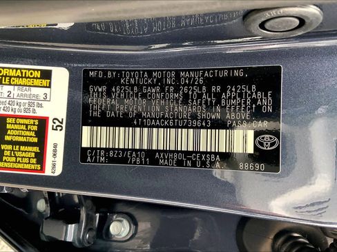 New 2026 Toyota Camry SE FWD image 20
