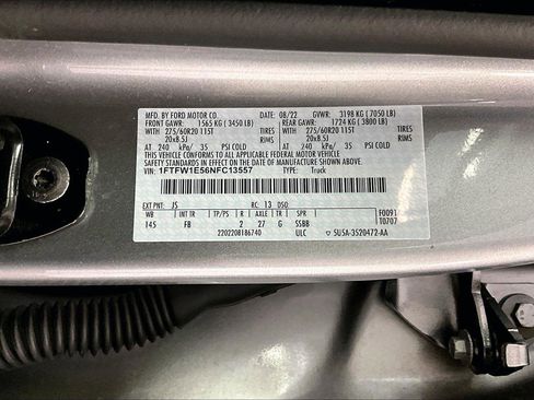 Certified 2022 Ford F150 XLT w/ Equipment Group 302A High image 33