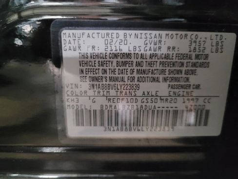 Used 2020 Nissan Sentra S FWD image 33