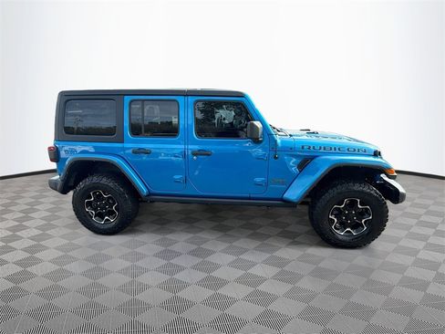 Used 2022 Jeep Wrangler Unlimited Rubicon 4xe w/ Cold Weather Group image 5