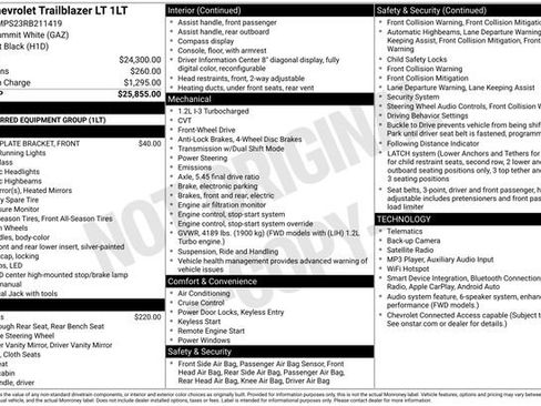 Used 2024 Chevrolet TrailBlazer LT FWD image 9