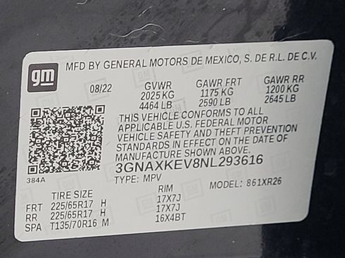 Used 2022 Chevrolet Equinox LT image 33