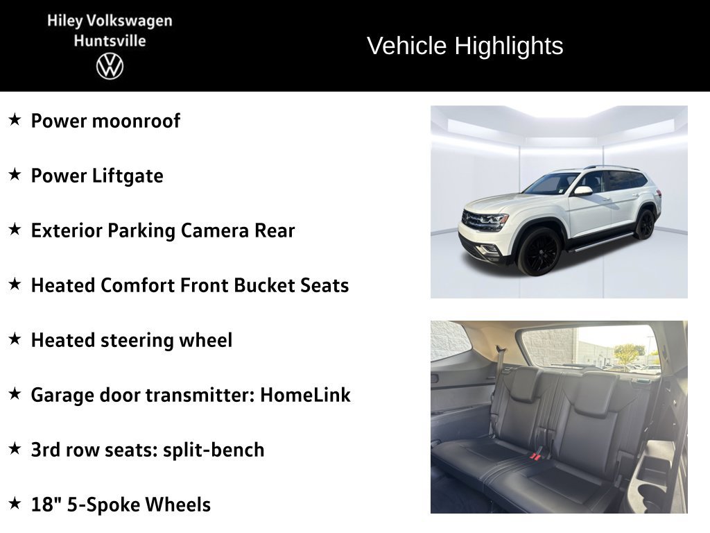 Used 2019 Volkswagen Atlas SEL FWD image 12