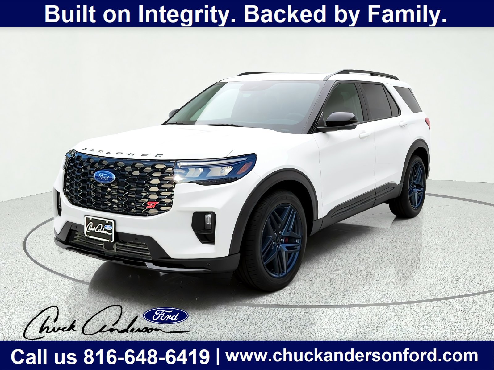 New 2026 Ford Explorer ST w/ Sun And Sound Package AWD/4WD image 1