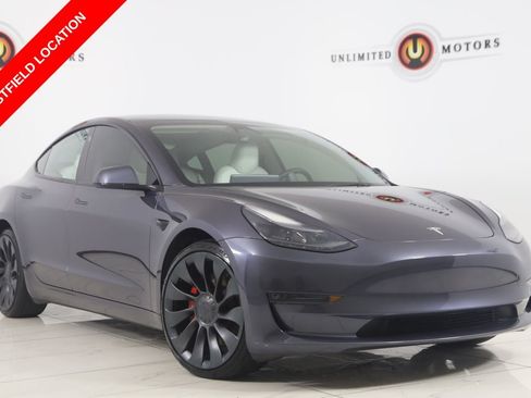 Used 2023 Tesla Model 3 Performance AWD/4WD image 1