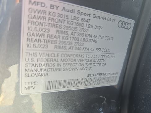 Used 2025 Audi RS Q8 performance AWD/4WD image 34
