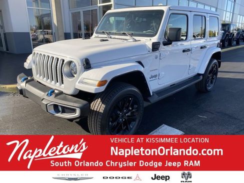 Used 2023 Jeep Wrangler Unlimited Sahara w/ Cold Weather Group image 1
