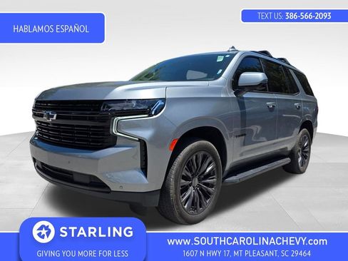 Used 2023 Chevrolet Tahoe RST w/ Luxury Package RWD image 1