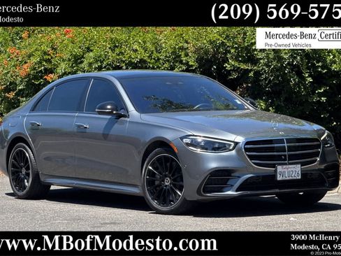Certified 2023 Mercedes-Benz S 500 4MATIC w/ AMG Line image 1