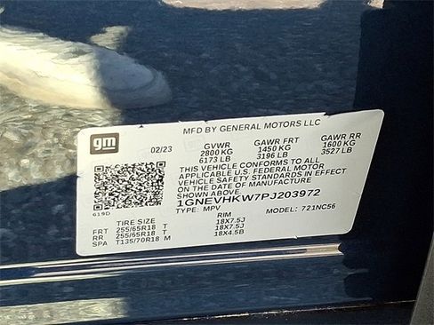 Certified 2023 Chevrolet Traverse LT w/ LPO, Floor Liner Package image 27