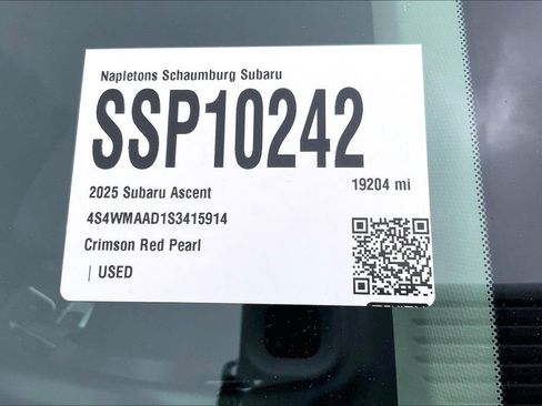 Certified 2025 Subaru Ascent Premium AWD/4WD image 40