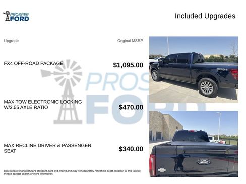 Used 2024 Ford F150 King Ranch w/ FX4 Off-Road Package AWD/4WD image 3