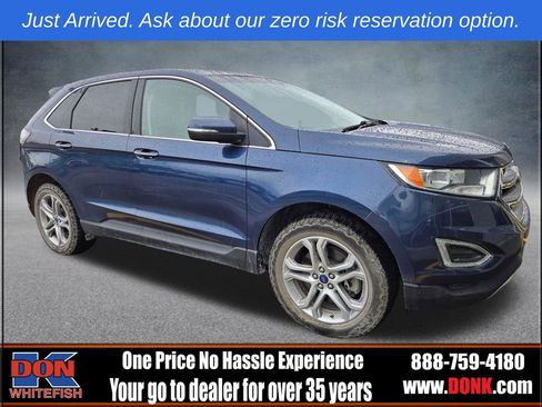 Used 2017 Ford Edge Titanium w/ Class II Trailer Tow Package AWD/4WD image 1