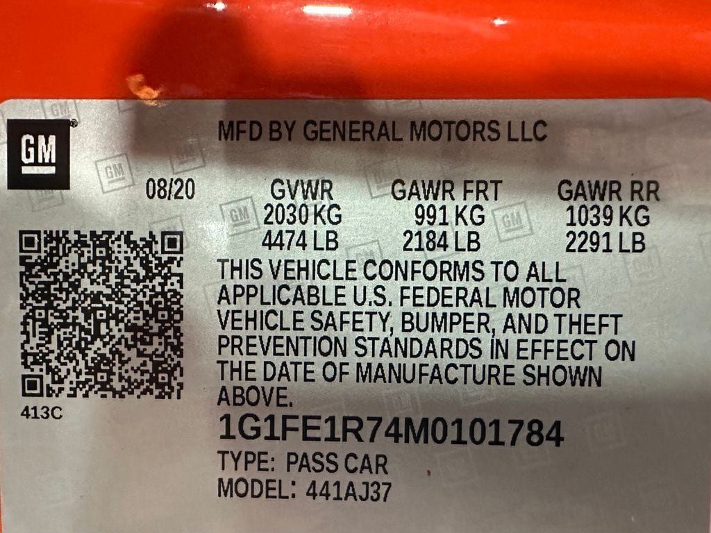Used 2021 Chevrolet Camaro SS RWD image 11