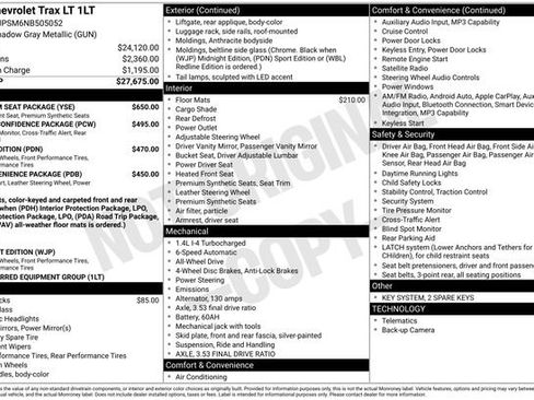 Used 2022 Chevrolet Trax LT w/ Premium Seat Package image 9