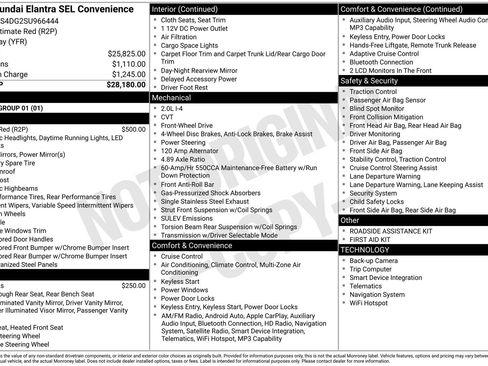 Certified 2025 Hyundai Elantra SEL image 34