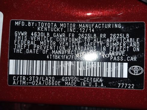 Used 2015 Toyota Camry XLE image 33