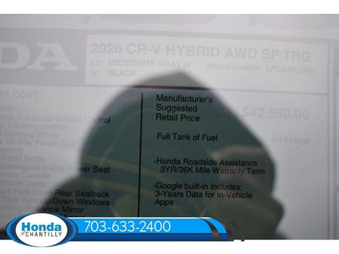 New 2026 Honda CR-V Sport Touring image 39