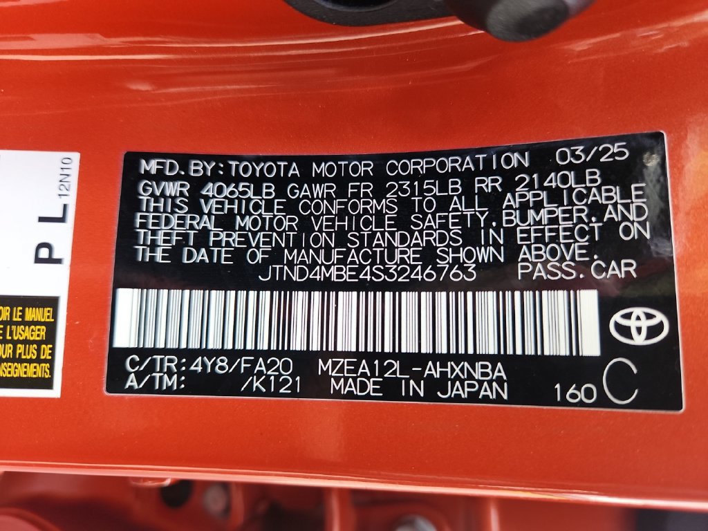 Used 2025 Toyota Corolla SE FWD image 25
