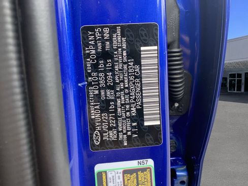 Used 2023 Hyundai Elantra Limited w/ Cargo Package FWD image 36