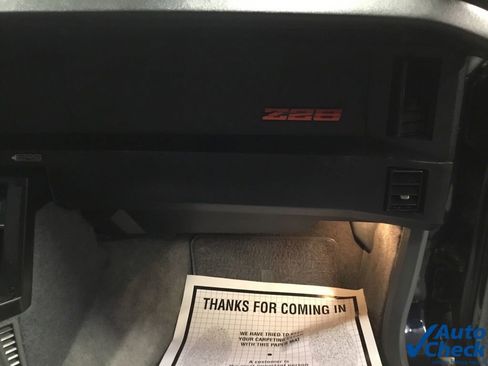 Used 1987 Chevrolet Camaro Z28 image 24