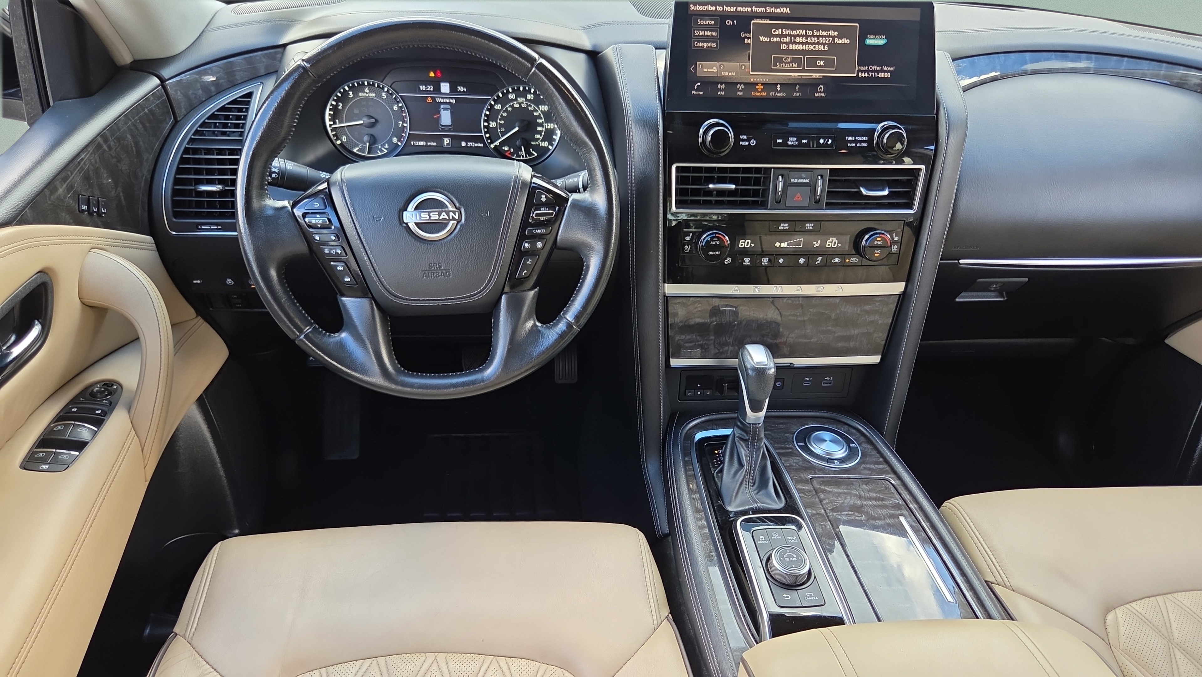 Used 2022 Nissan Armada Platinum w/ Captain's Chairs Package RWD image 12