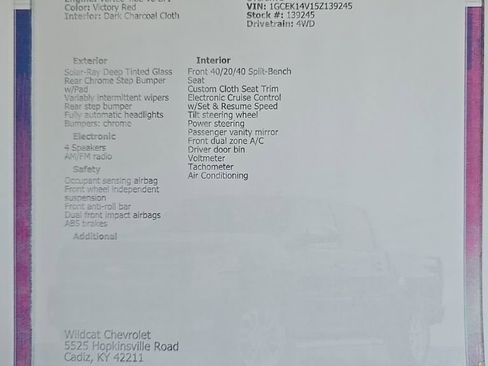 Used 2005 Chevrolet Silverado 1500 W/T image 25