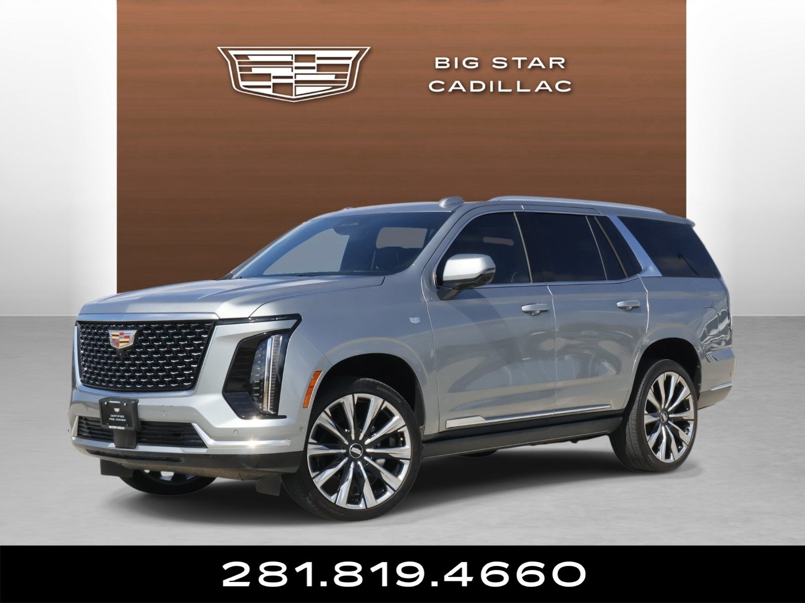 Certified 2025 Cadillac Escalade Premium Luxury w/ Touring Package AWD/4WD image 1