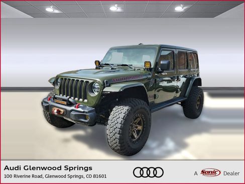 Used 2021 Jeep Wrangler Unlimited Rubicon w/ Steel Bumper Group image 1