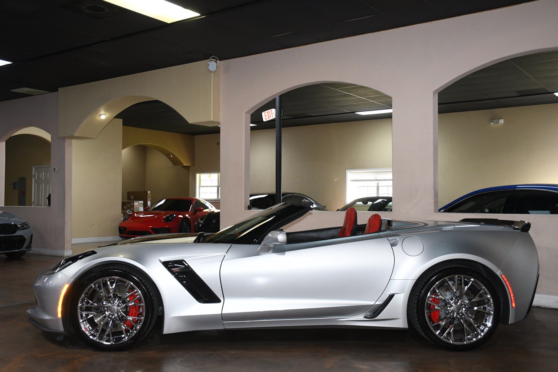 Used 2015 Chevrolet Corvette Z06 w/ 3LZ Preferred Equipment Group RWD image 51