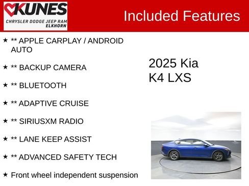Used 2025 Kia K4 FWD image 2