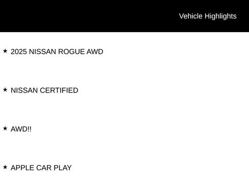Certified 2025 Nissan Rogue SV AWD/4WD image 6