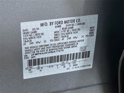 Used 2024 Ford Edge SEL image 28