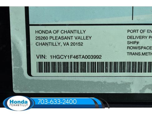 New 2026 Honda Accord SE image 37