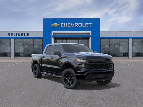 New 2026 Chevrolet Silverado 1500 Custom w/ Turbomax Blackout Package image 1